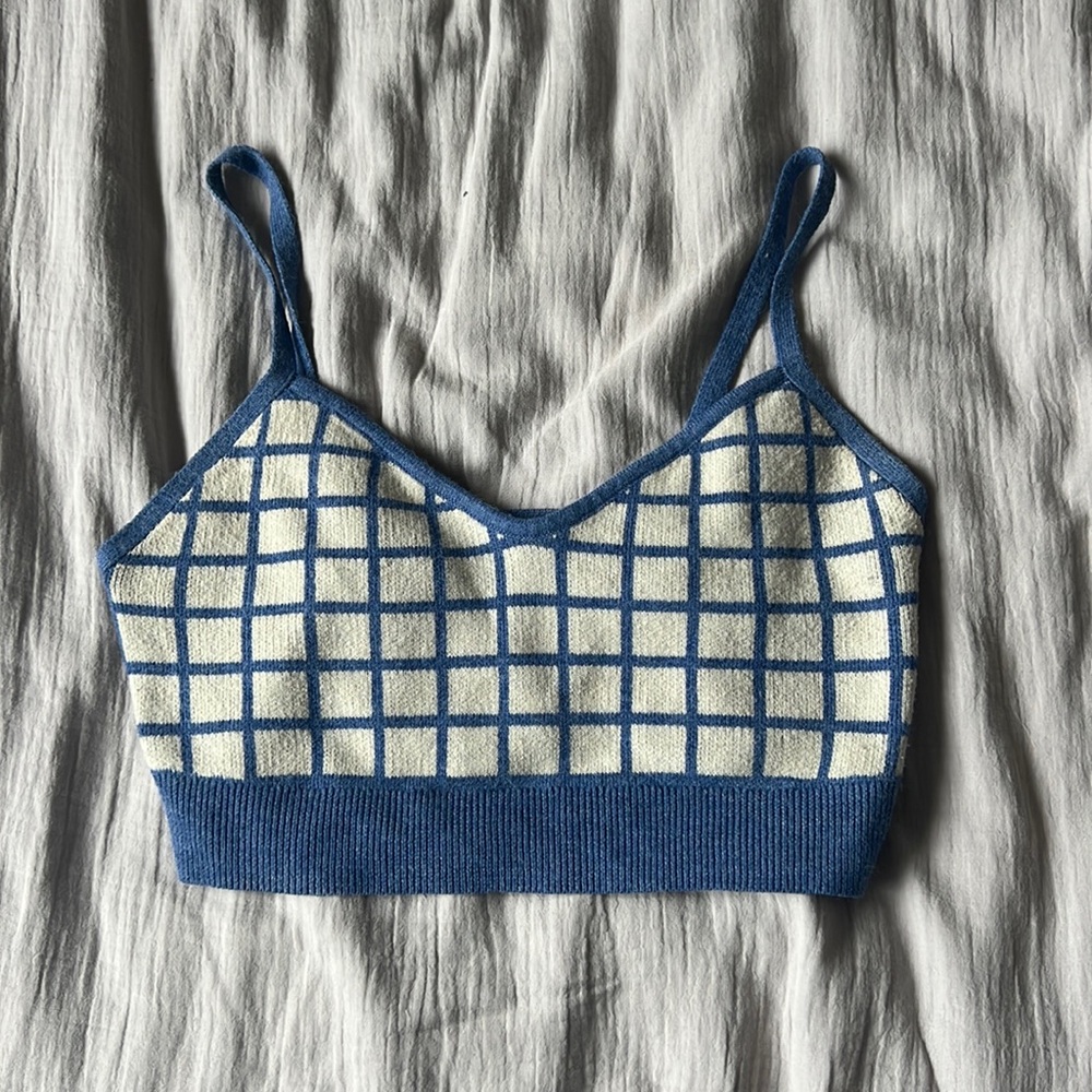 Oak + fort knit crop top